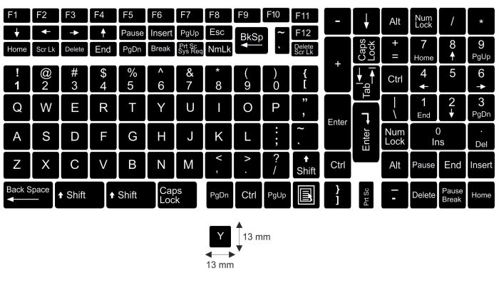 N12 Autocolantes - kit grande - fundo preto - 13:13mm