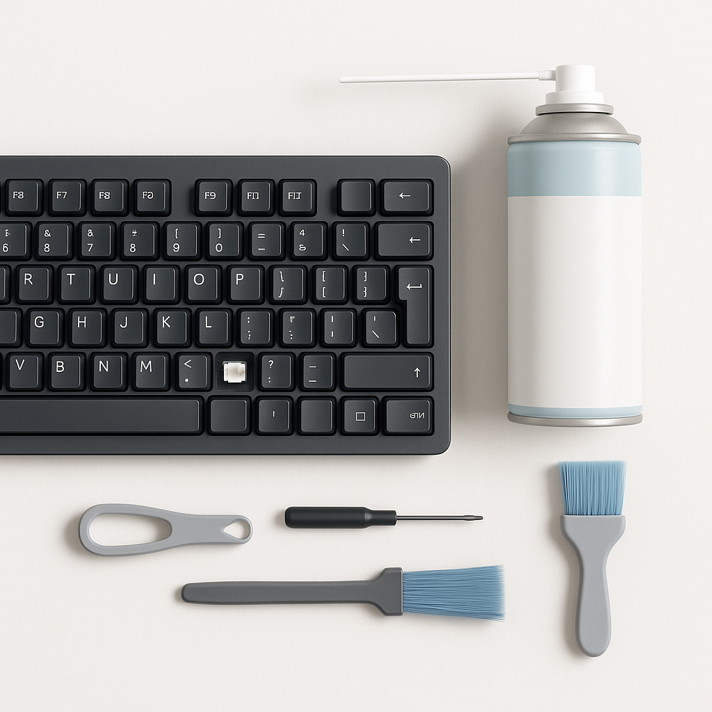 Aprenda como reparar uma tecla do teclado em alguns passos simples