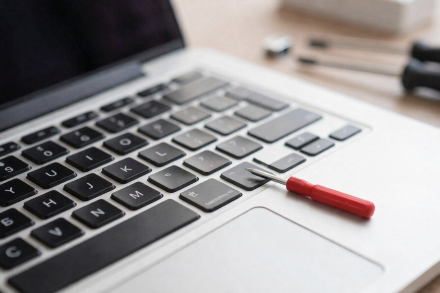 Como reparar uma tecla quebrada em um laptop: guia passo a passo