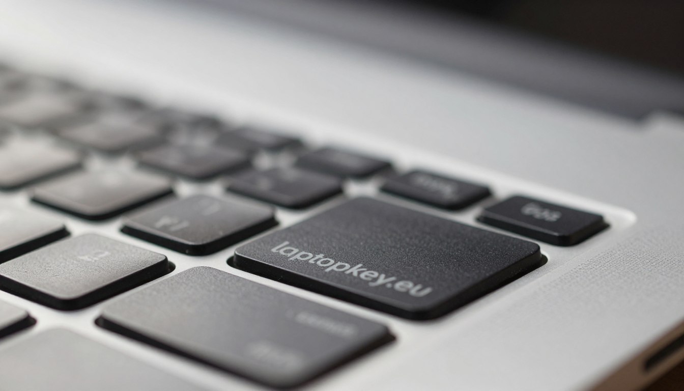 Estrutura da tecla do laptop