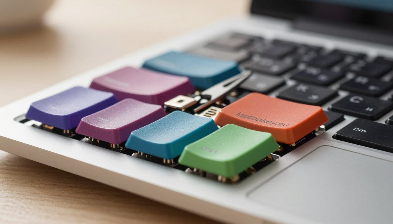 Estrutura da tecla do portátil