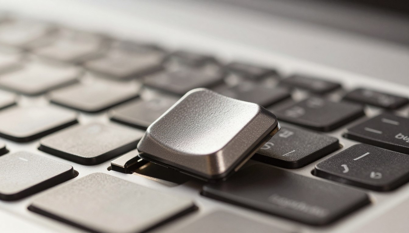 Estrutura da tecla do laptop